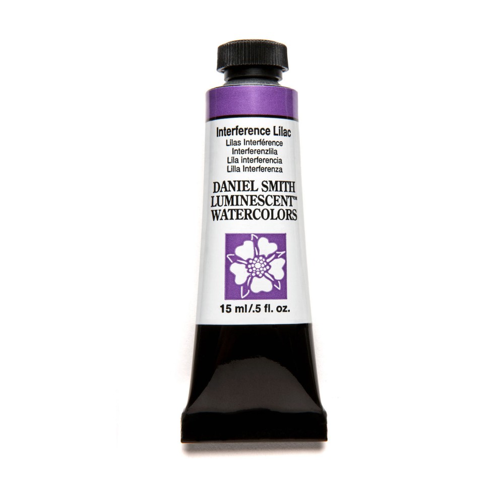 Extra Fine Luminescent Watercolor paint - Daniel Smith - Interference Lilac, 15 ml
