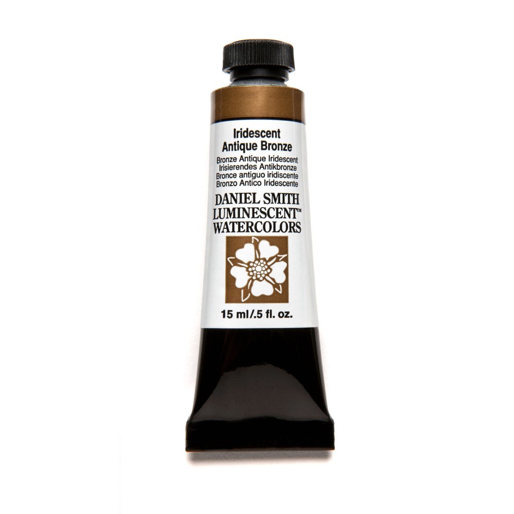 Extra Fine Luminescent Watercolor paint - Daniel Smith - Iridescent Antique Bronze, 15 ml