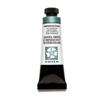 Farba akwarelowa Extra Fine Luminescent - Daniel Smith - Interference Green, 15 ml
