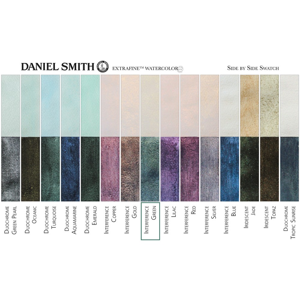 Farba akwarelowa Extra Fine Luminescent - Daniel Smith - Interference Green, 15 ml