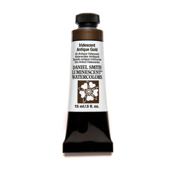 Farba akwarelowa Extra Fine Luminescent - Daniel Smith - Iridescent Antique Gold, 15 ml