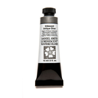 Extra Fine Luminescent Watercolor paint - Daniel Smith - Iridescent Antique Silver, 15 ml