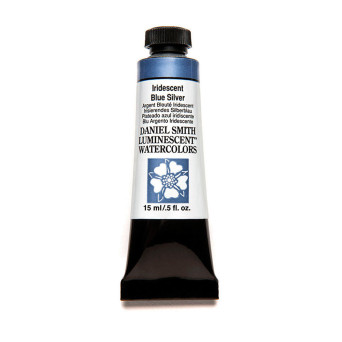 Farba akwarelowa Extra Fine Luminescent - Daniel Smith - Iridescent Blue Silver, 15 ml