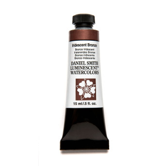 Extra Fine Luminescent Watercolor paint - Daniel Smith - Iridescent Bronze, 15 ml