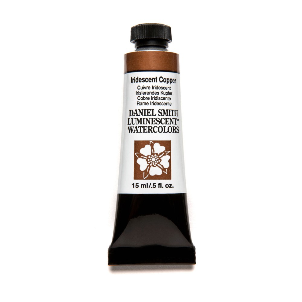 Extra Fine Luminescent Watercolor paint - Daniel Smith - Iridescent Copper, 15 ml