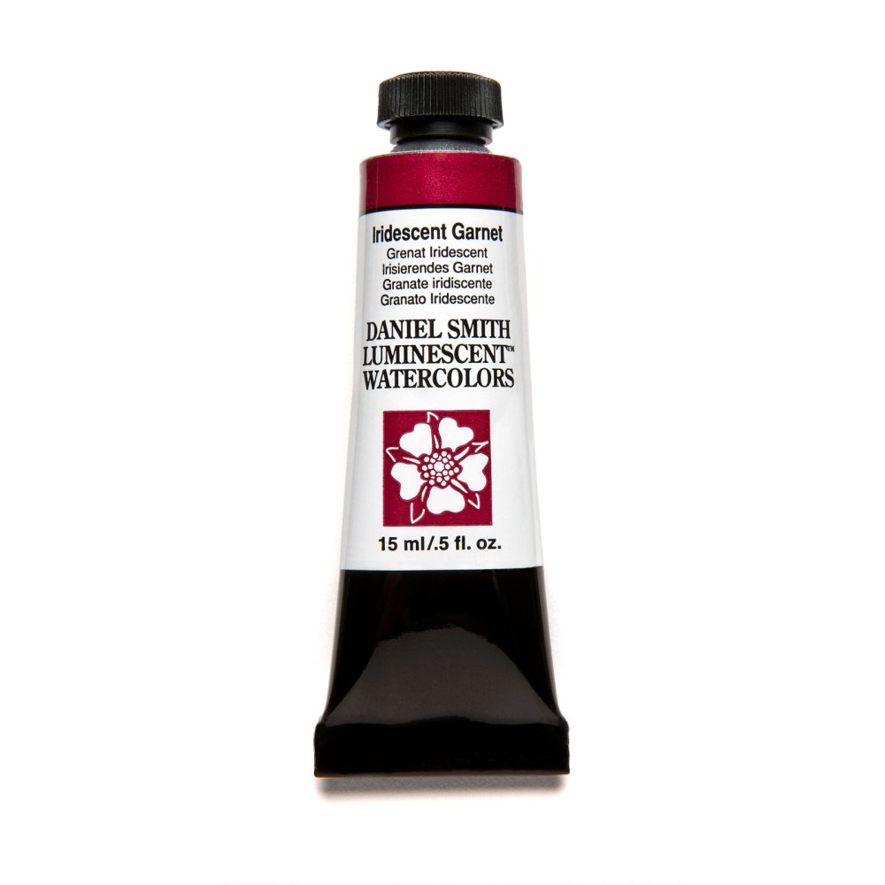 Extra Fine Luminescent Watercolor paint - Daniel Smith - Iridescent Garnet, 15 ml