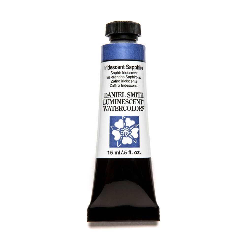 Extra Fine Luminescent Watercolor paint - Daniel Smith - Iridescent Sapphire, 15 ml