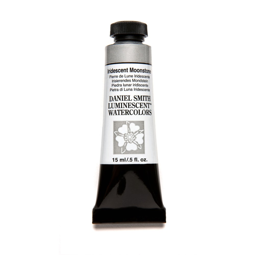 Extra Fine Luminescent Watercolor paint - Daniel Smith - Iridescent Silver, 15 ml