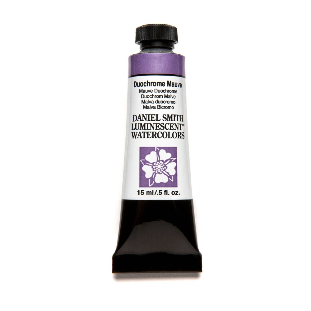 Extra Fine Luminescent Watercolor paint - Daniel Smith - Duochrome Mauve, 15 ml