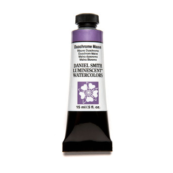 Extra Fine Luminescent Watercolor paint - Daniel Smith - Duochrome Mauve, 15 ml