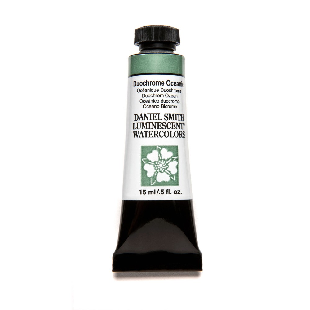 Extra Fine Luminescent Watercolor paint - Daniel Smith - Duochrome Oceanic, 15 ml