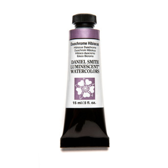 Extra Fine Luminescent Watercolor paint - Daniel Smith - Duochrome Hibiscus, 15 ml