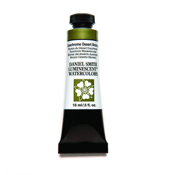 Farba akwarelowa Extra Fine Luminescent - Daniel Smith - Duochrome Desert Bronze, 15 ml
