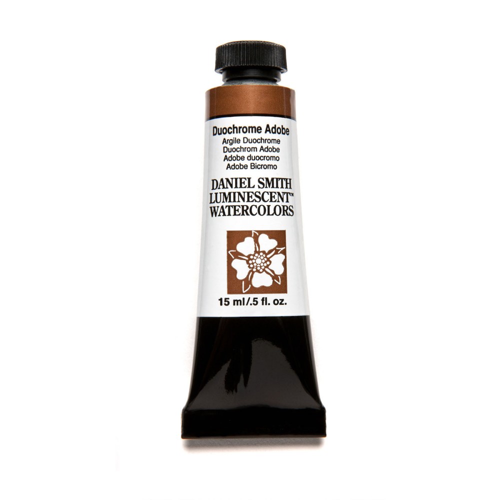 Extra Fine Luminescent Watercolor paint - Daniel Smith - Duochrome Adobe, 15 ml