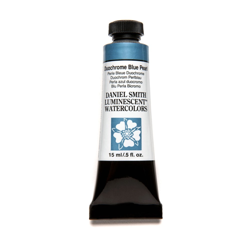 Extra Fine Luminescent Watercolor paint - Daniel Smith - Duochrome Blue Pearl, 15 ml