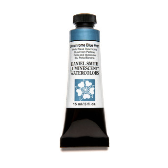 Extra Fine Luminescent Watercolor paint - Daniel Smith - Duochrome Blue Pearl, 15 ml
