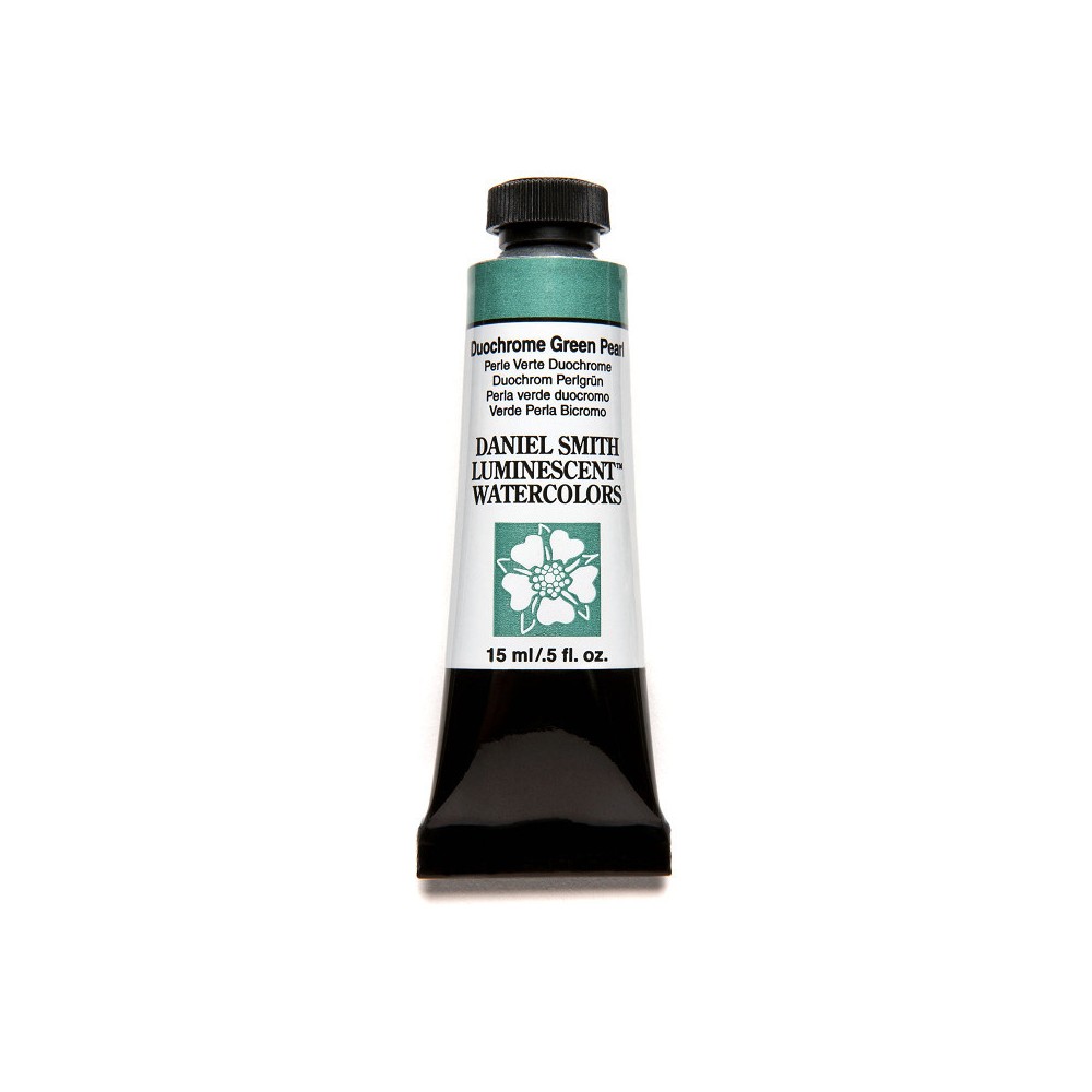 Farba akwarelowa Extra Fine Luminescent - Daniel Smith - Duochrome Green Pearl, 15 ml