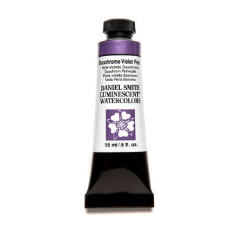 Extra Fine Luminescent Watercolor paint - Daniel Smith - Duochrome Violet Pearl, 15 ml