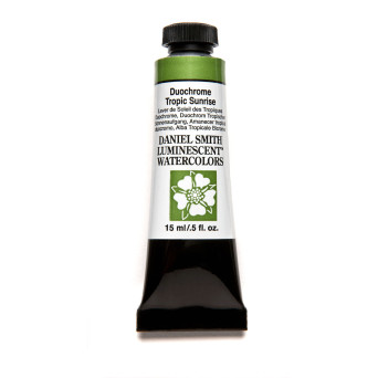 Extra Fine Luminescent Watercolor paint - Daniel Smith - Duochrome Tropic Sunrise, 15 ml