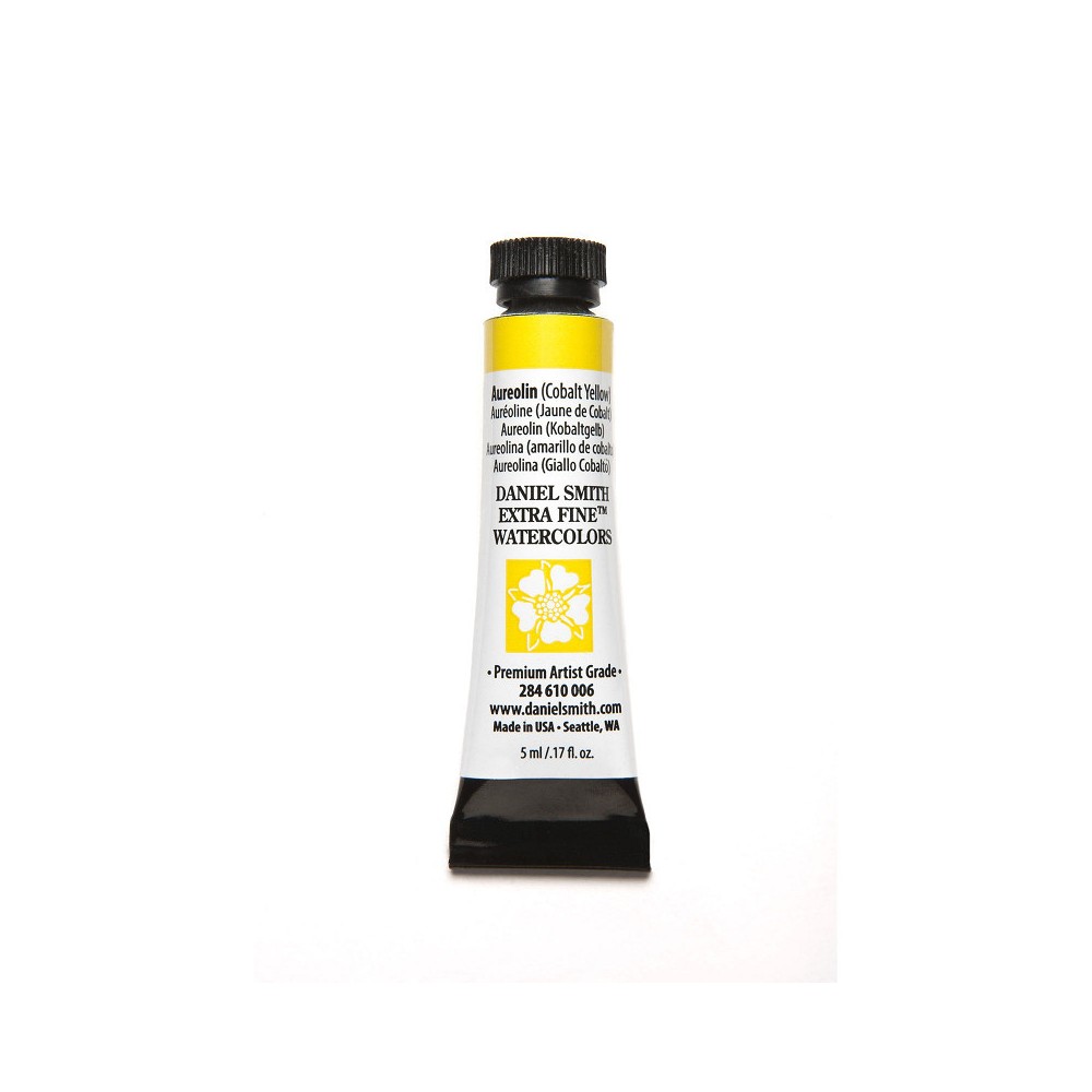 Farba akwarelowa Extra Fine - Daniel Smith - Aureolin (Cobalt Yellow), 5 ml