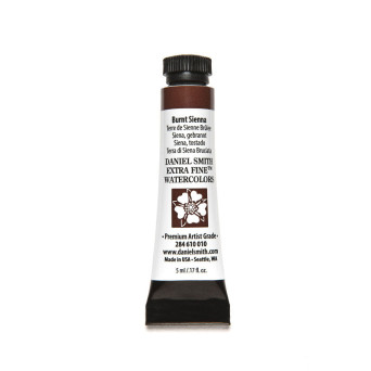 Extra Fine Watercolor paint - Daniel Smith - Burnt Sienna, 5 ml