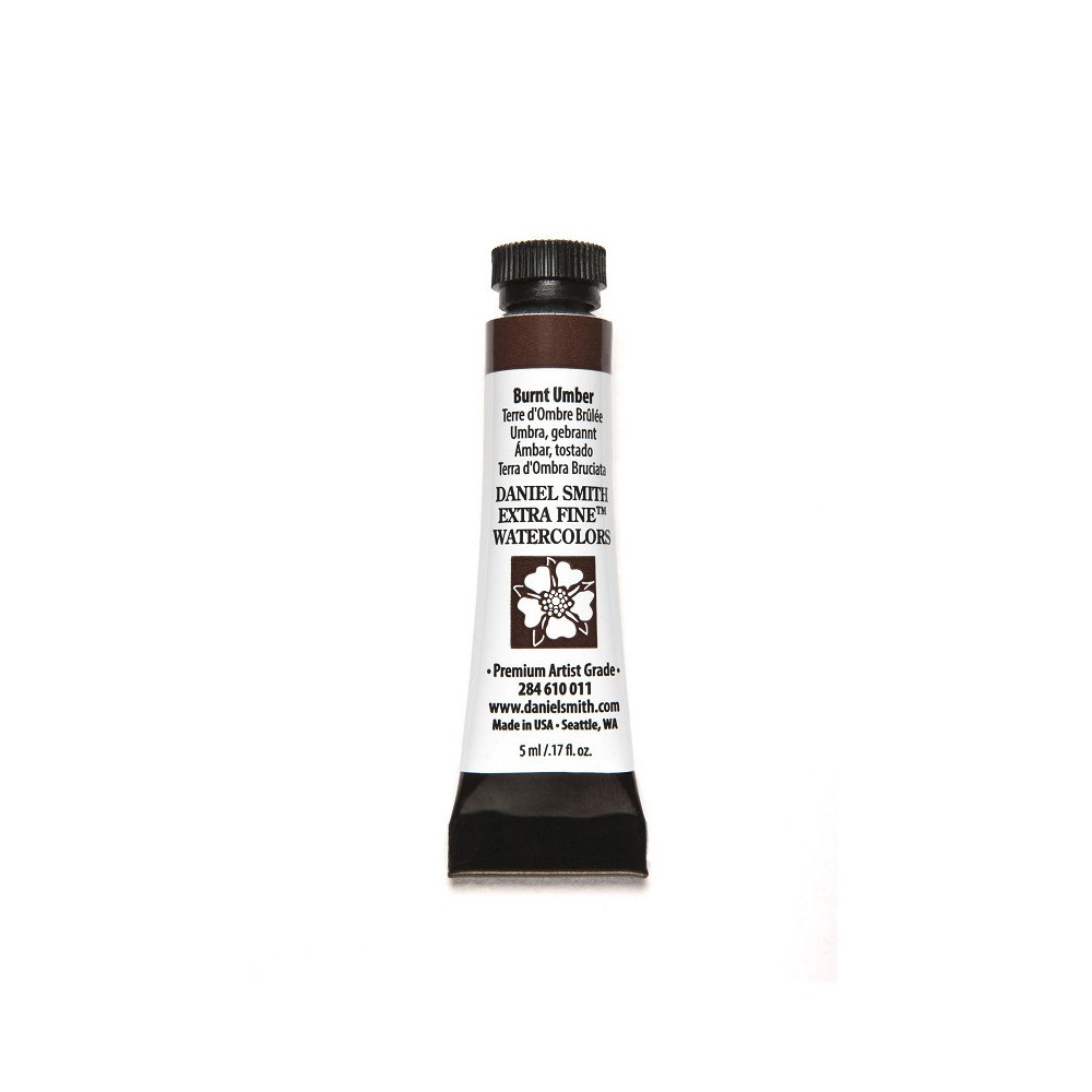 Farba akwarelowa Extra Fine - Daniel Smith - Burnt Umber, 5 ml