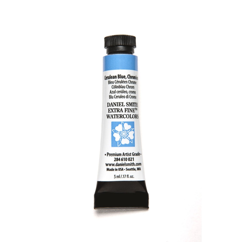 Extra Fine Watercolor paint - Daniel Smith - Cerulean Blue Chromium, 5 ml