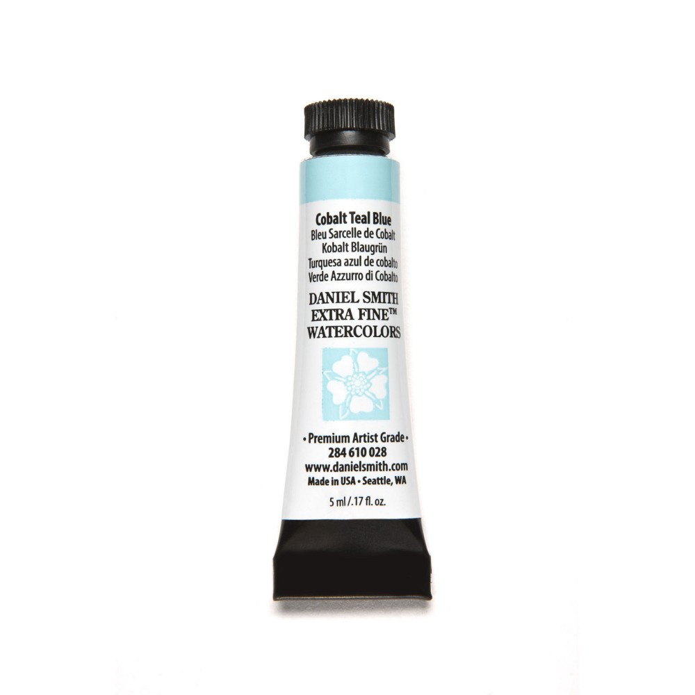 Extra Fine Watercolor paint - Daniel Smith - Cobalt Teal Blue, 5 ml