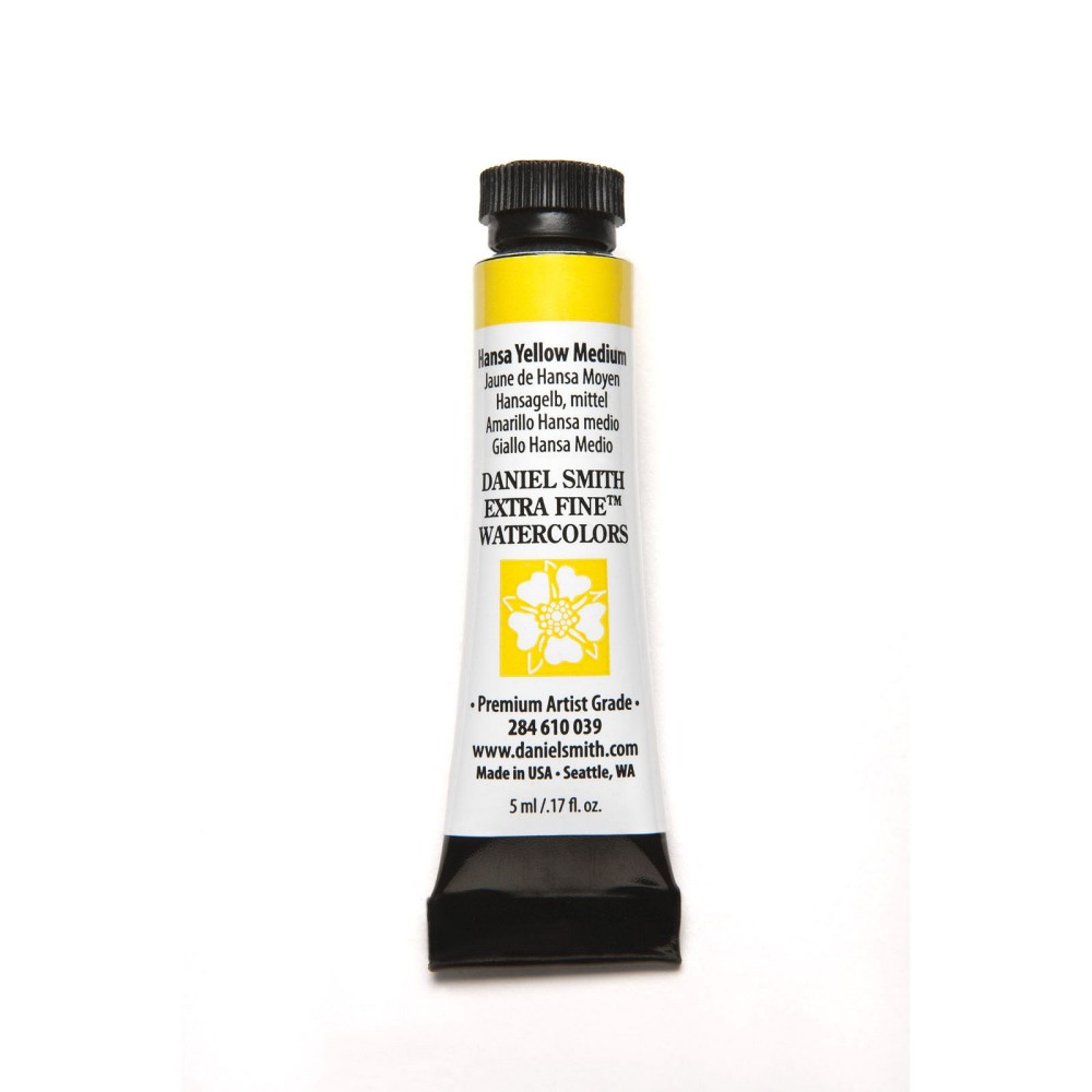 Farba akwarelowa Extra Fine - Daniel Smith - Hansa Yellow Medium, 5 ml