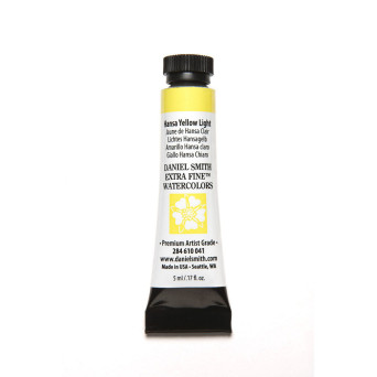 Extra Fine Watercolor paint - Daniel Smith - Hansa Yellow Light, 5 ml