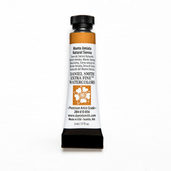 Extra Fine Watercolor paint - Daniel Smith - Monte Amiata Natural Sienna, 5 ml