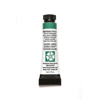 Extra Fine Watercolor paint - Daniel Smith - Phthalo Green (Yellow Shade), 5 ml