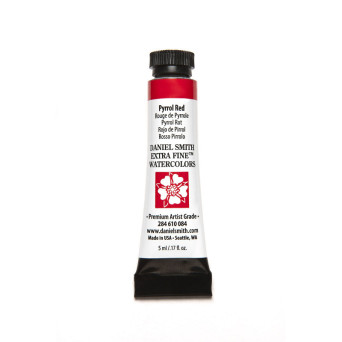 Extra Fine Watercolor paint - Daniel Smith - Pyrrol Red, 5 ml