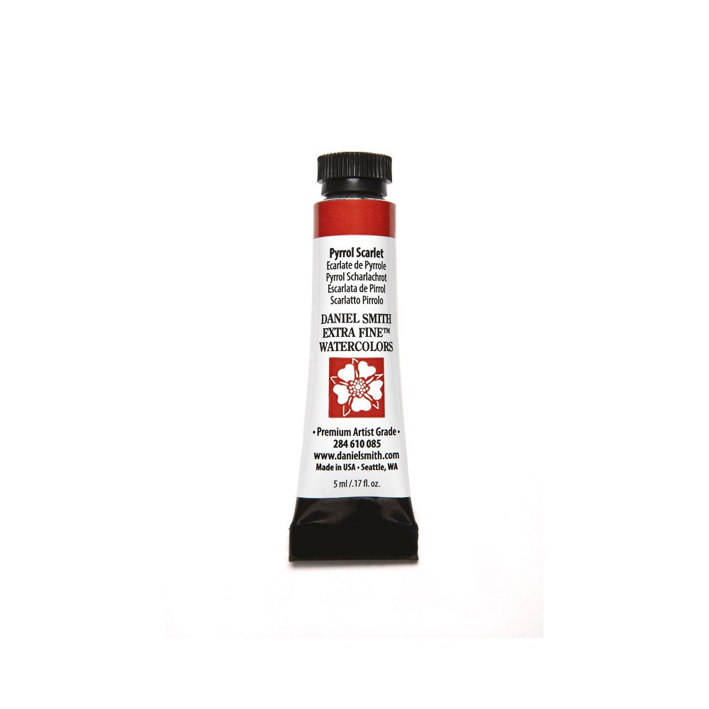 Farba akwarelowa Extra Fine - Daniel Smith - Pyrrol Scarlet, 5 ml