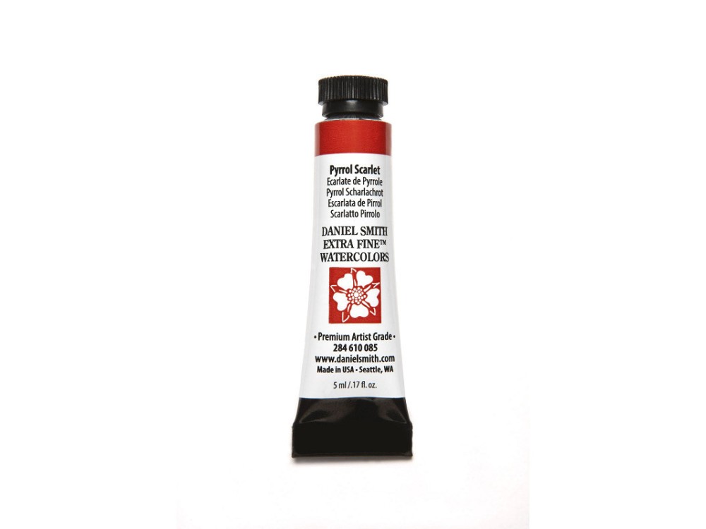 Farba akwarelowa Extra Fine - Daniel Smith - Pyrrol Scarlet, 5 ml