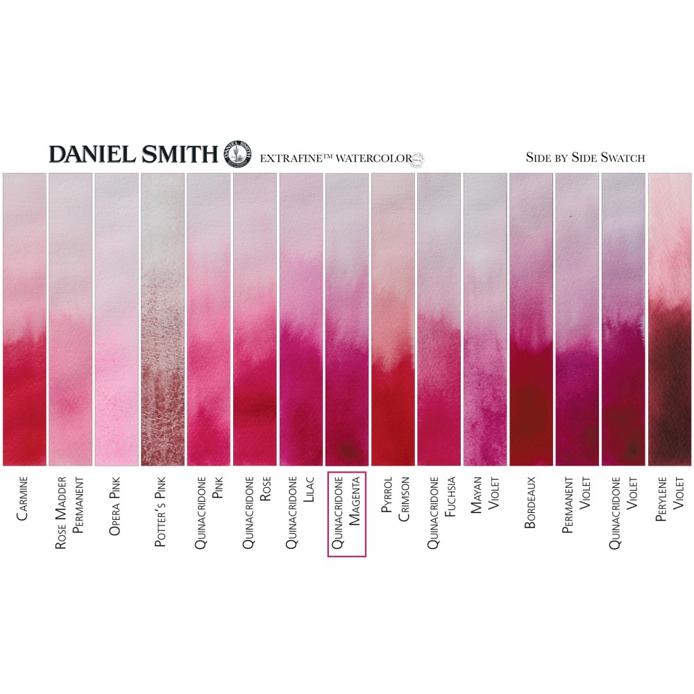 Extra Fine Watercolor paint - Daniel Smith - Quinacridone Magenta, 5 ml