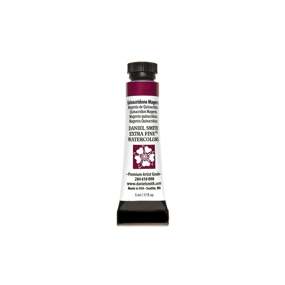 Farba akwarelowa Extra Fine - Daniel Smith - Quinacridone Magenta, 5 ml