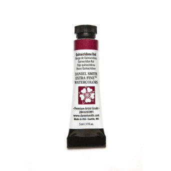 Extra Fine Watercolor paint - Daniel Smith - Quinacridone Red, 5 ml