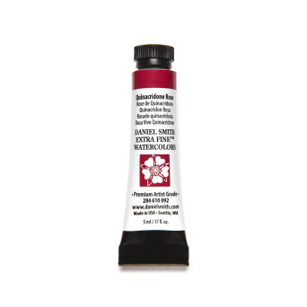 Extra Fine Watercolor paint - Daniel Smith - Quinacridone Rose, 5 ml