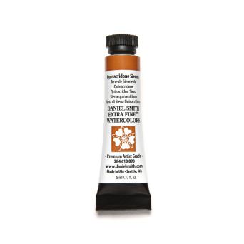 Extra Fine Watercolor paint - Daniel Smith - Quinacridone Sienna, 5 ml