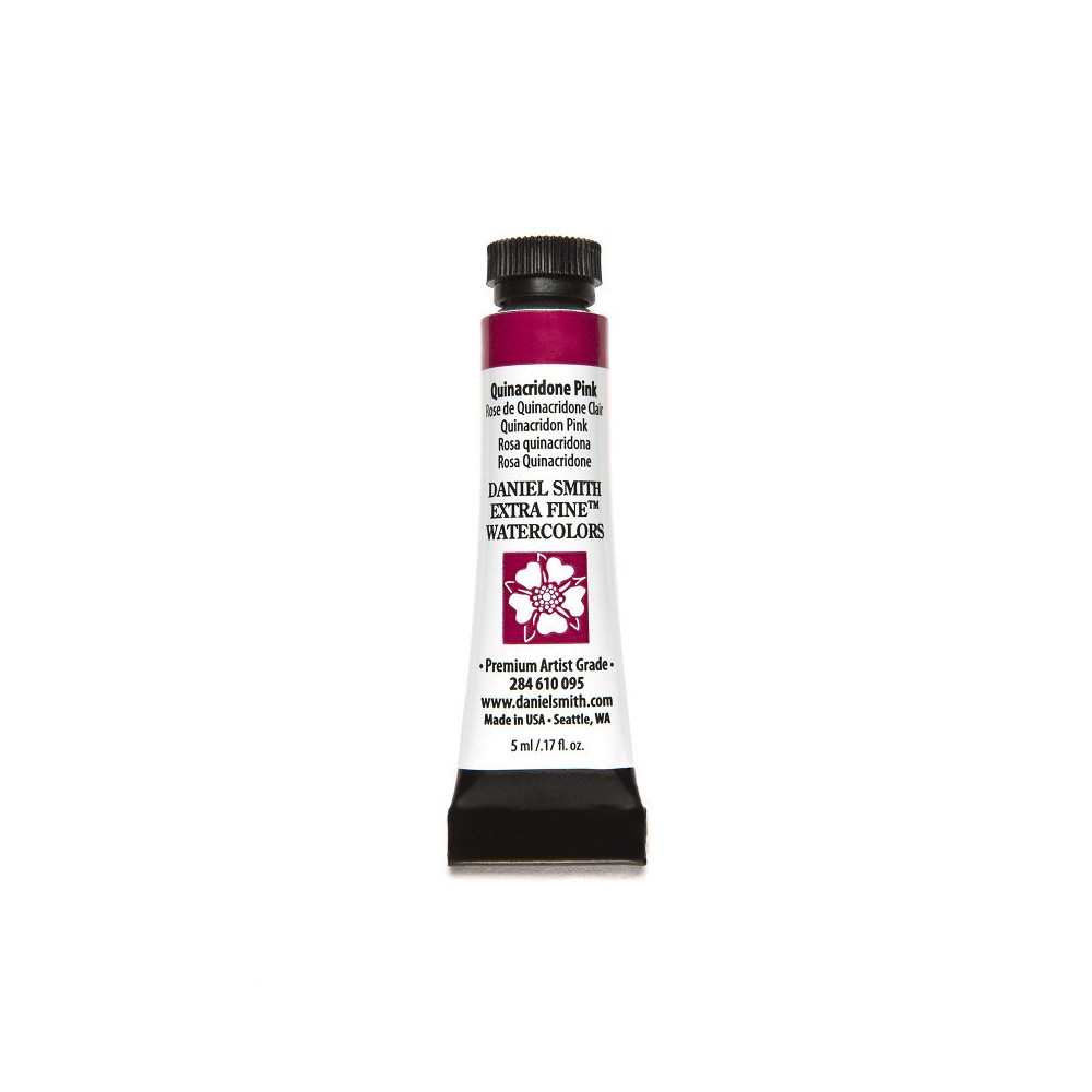 Extra Fine Watercolor paint - Daniel Smith - Quinacridone Pink, 5 ml