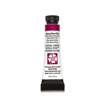 Extra Fine Watercolor paint - Daniel Smith - Quinacridone Pink, 5 ml