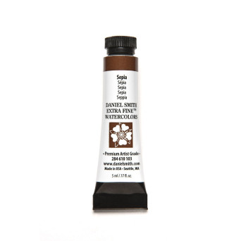 Extra Fine Watercolor paint - Daniel Smith - Sepia, 5 ml