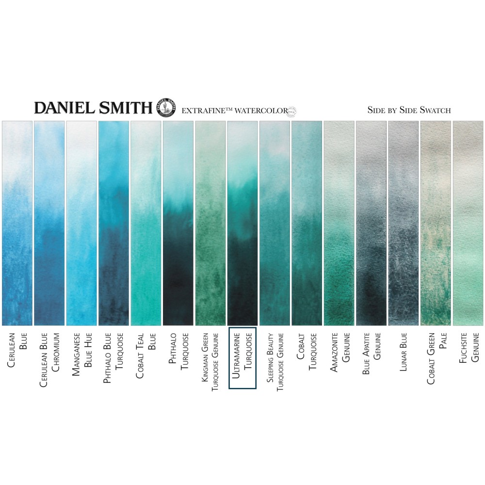 Farba akwarelowa Extra Fine - Daniel Smith - Ultramarine Turquoise, 5 ml