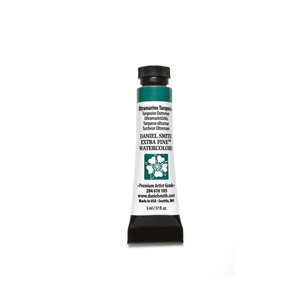 Extra Fine Watercolor paint - Daniel Smith - Ultramarine Turquoise, 5 ml