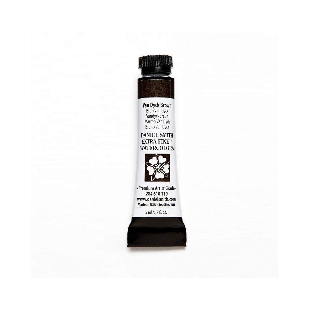 Farba akwarelowa Extra Fine - Daniel Smith - Van Dyck Brown, 5 ml
