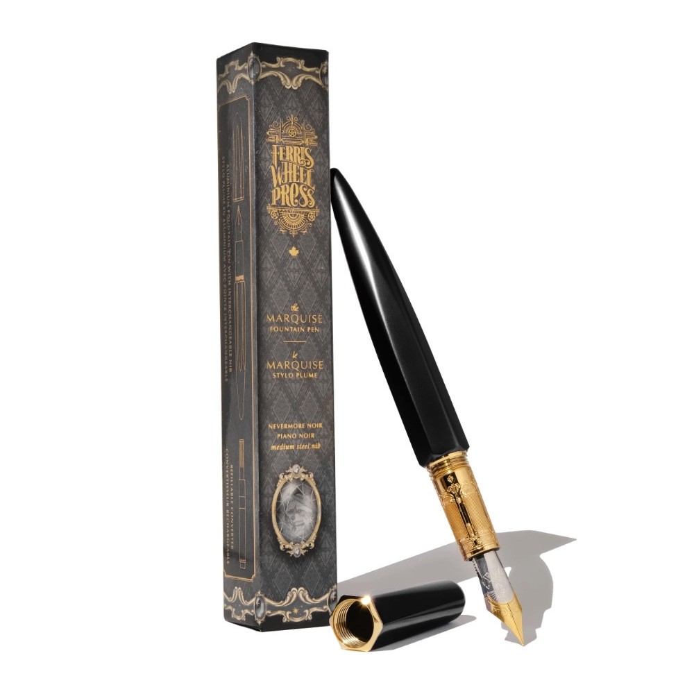 Pióro wieczne Marquise - Ferris Wheel Press - Nevermore Noir, F