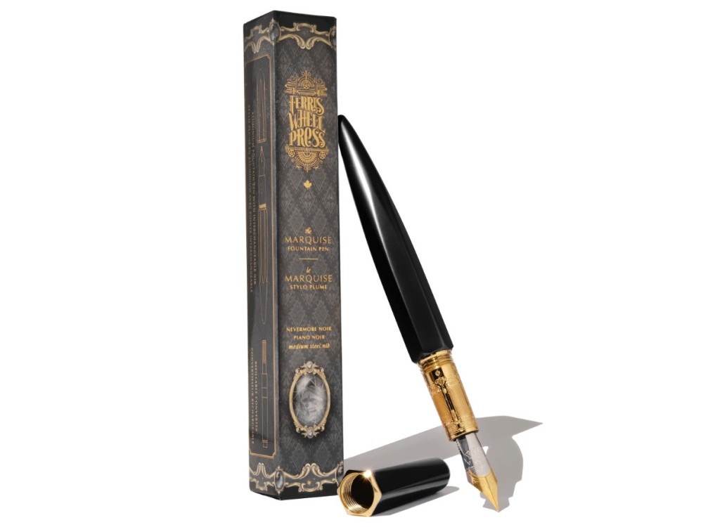 Pióro wieczne Marquise - Ferris Wheel Press - Nevermore Noir, F