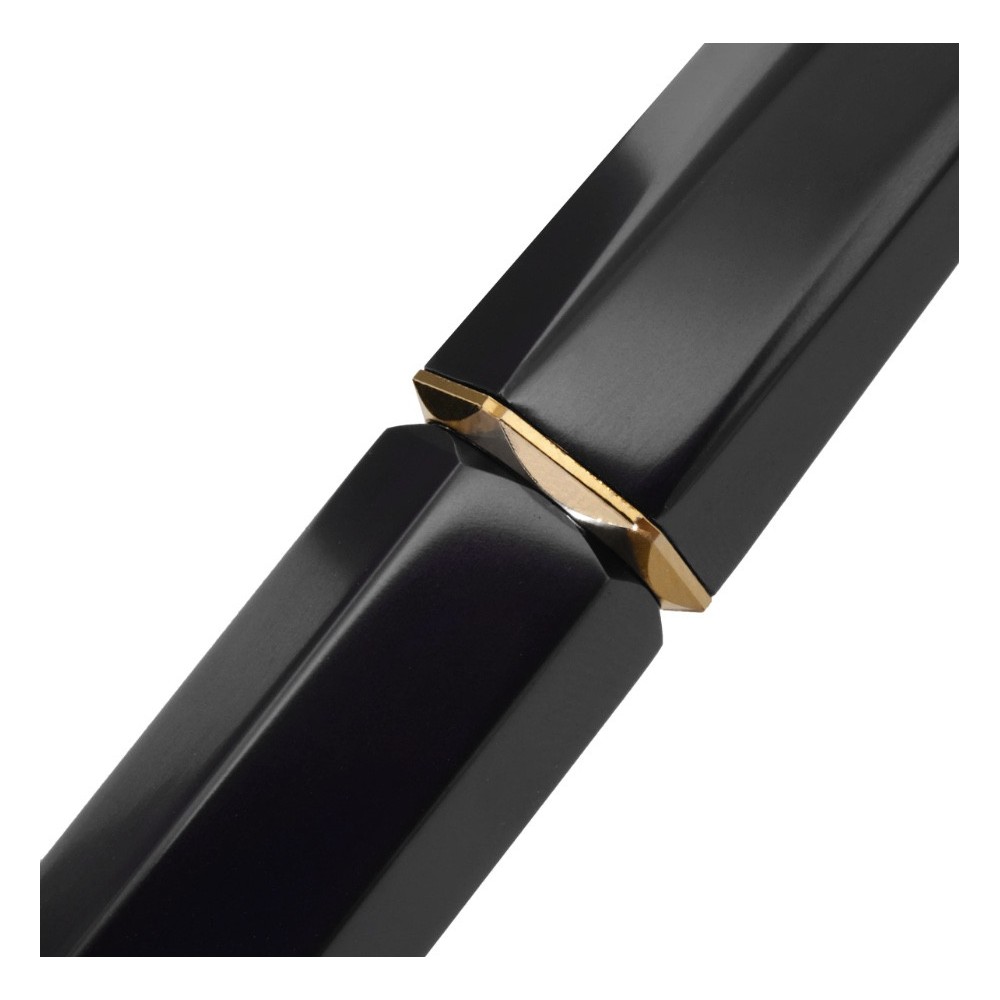 Aluminium Marquise Fountain Pen - Ferris Wheel Press - Nevermore Noir, F