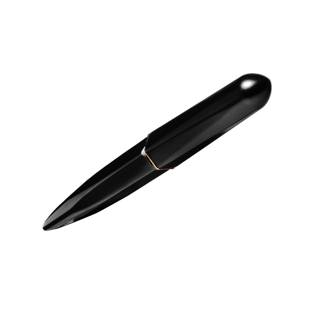 Aluminium Marquise Fountain Pen - Ferris Wheel Press - Nevermore Noir, F